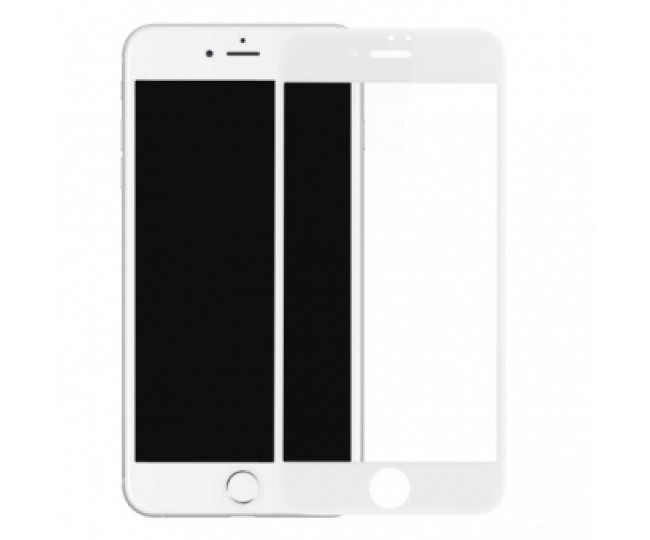 Защитное стекло Baseus 3D Silk Screen для iPhone 7 White